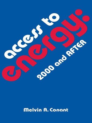 cover image of Access to Energy